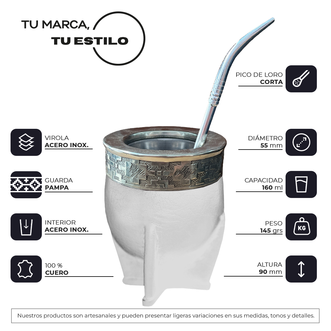 MATE IMPERIAL INT ACERO INOX - Image 13