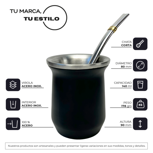 MATE PREMIUM ACERO - Image 3
