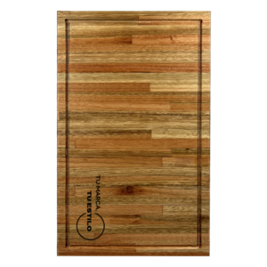 TABLA PLATO CON CANALETA 40*30